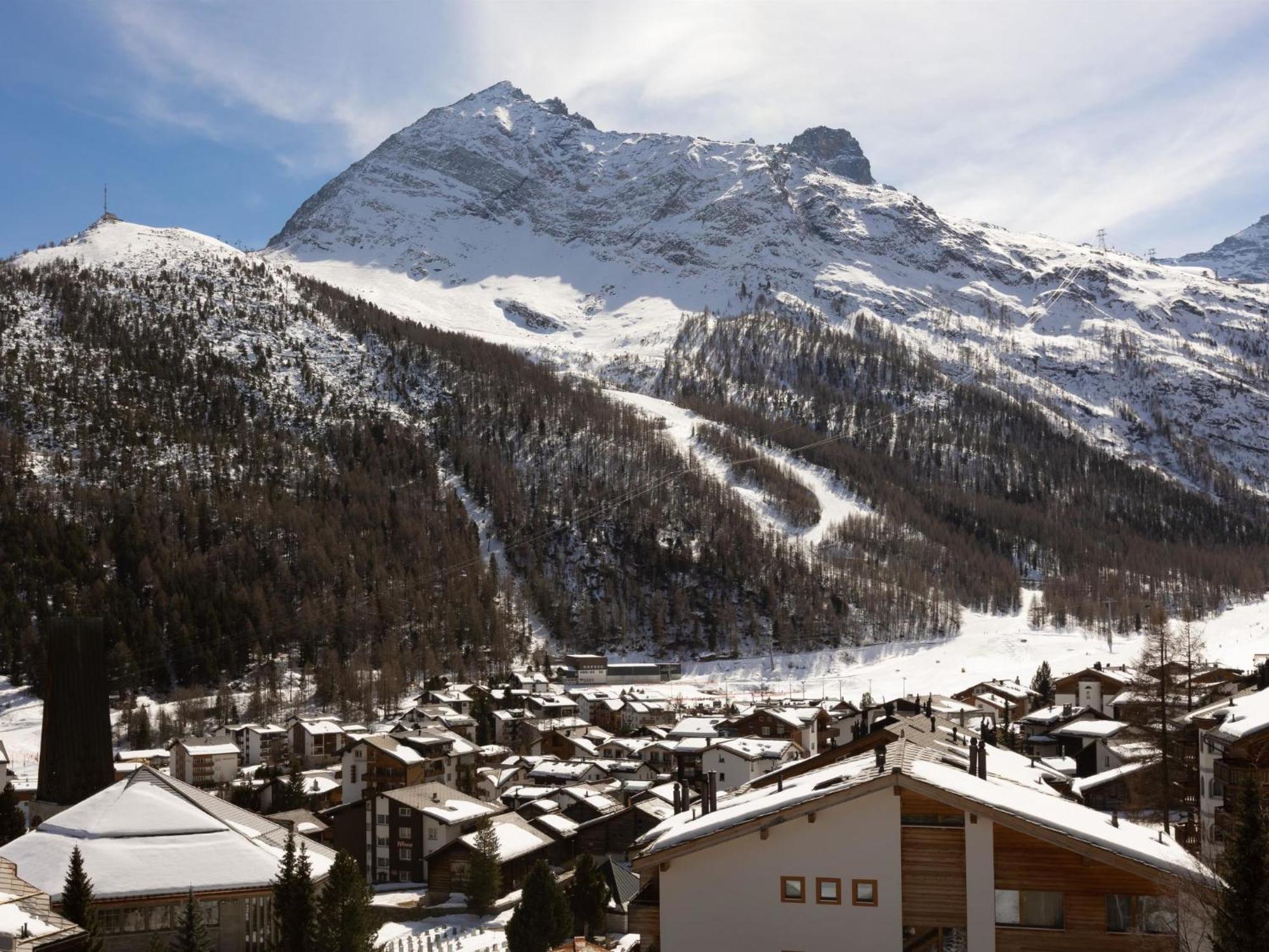 Apartment Penthouse Victoria'S Home Im Haus Judith By Interhome Saas-Fee Exterior photo